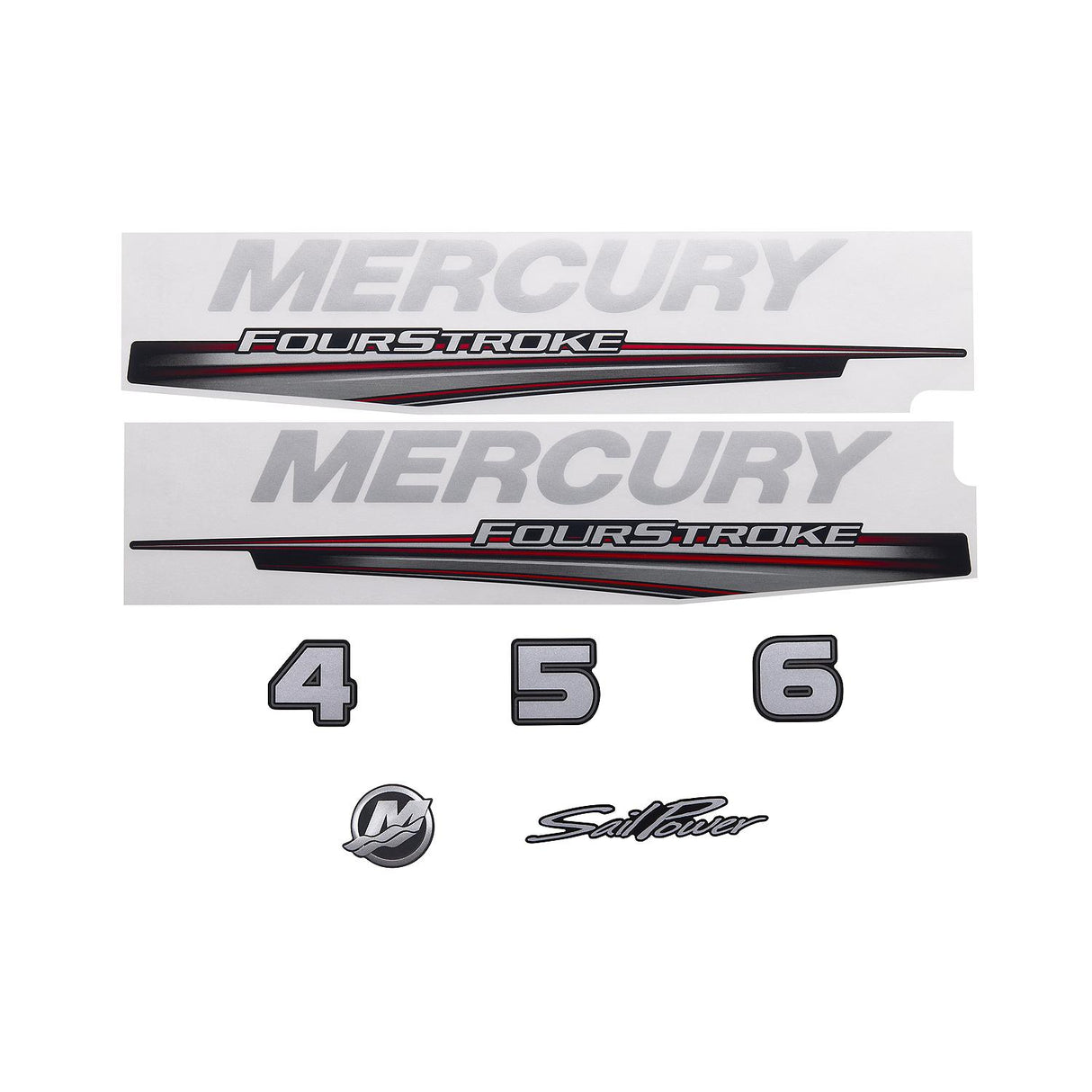 Mercury - Decal set 4-6 - 37-8M0161226