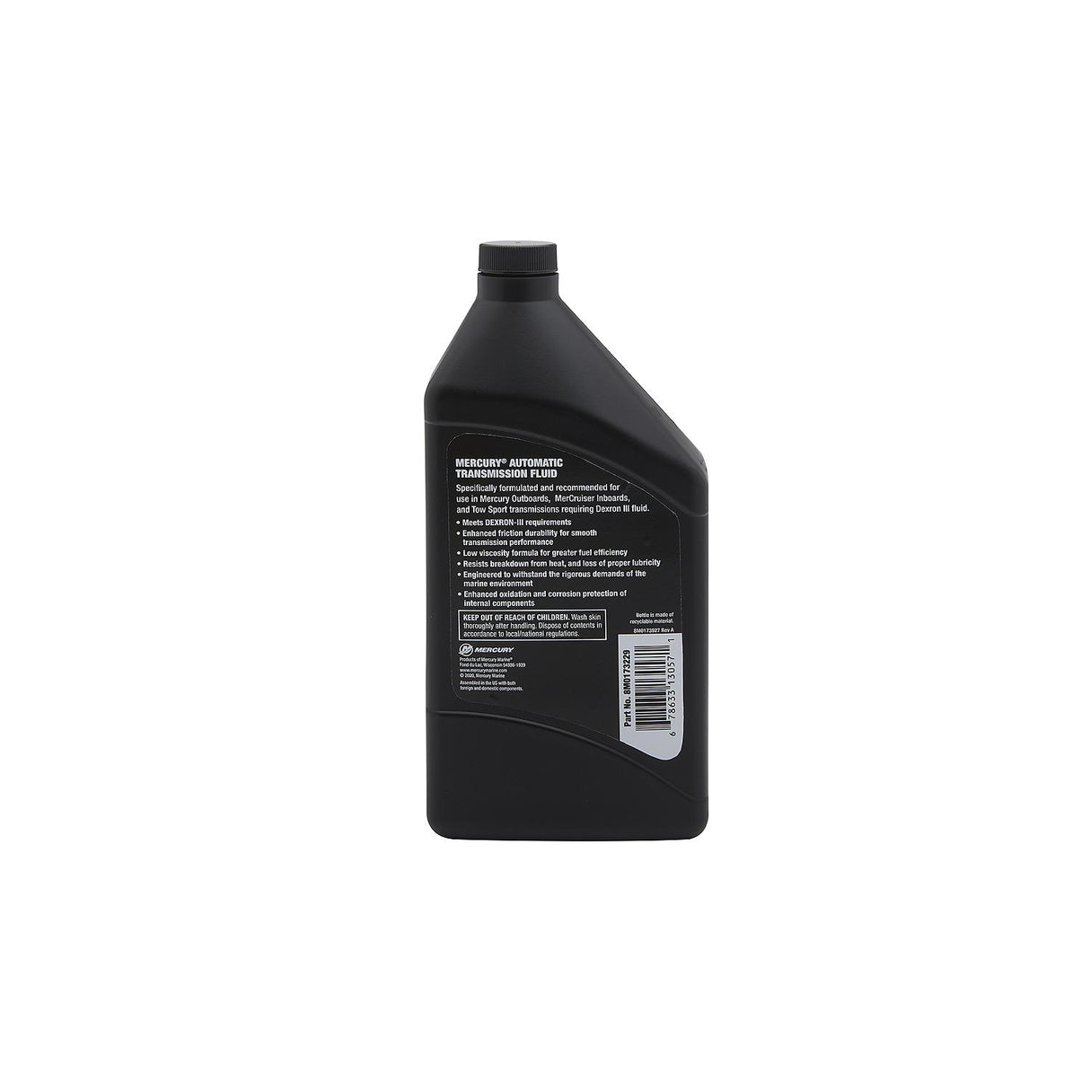Mercury Automatic Transmission Fluid Quart - 92-8M0173229