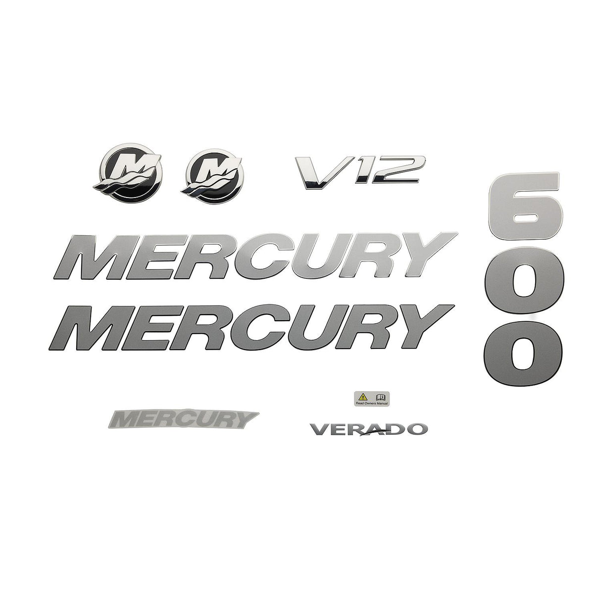 Mercury - Decal set v12 ver - 37-8M0178223