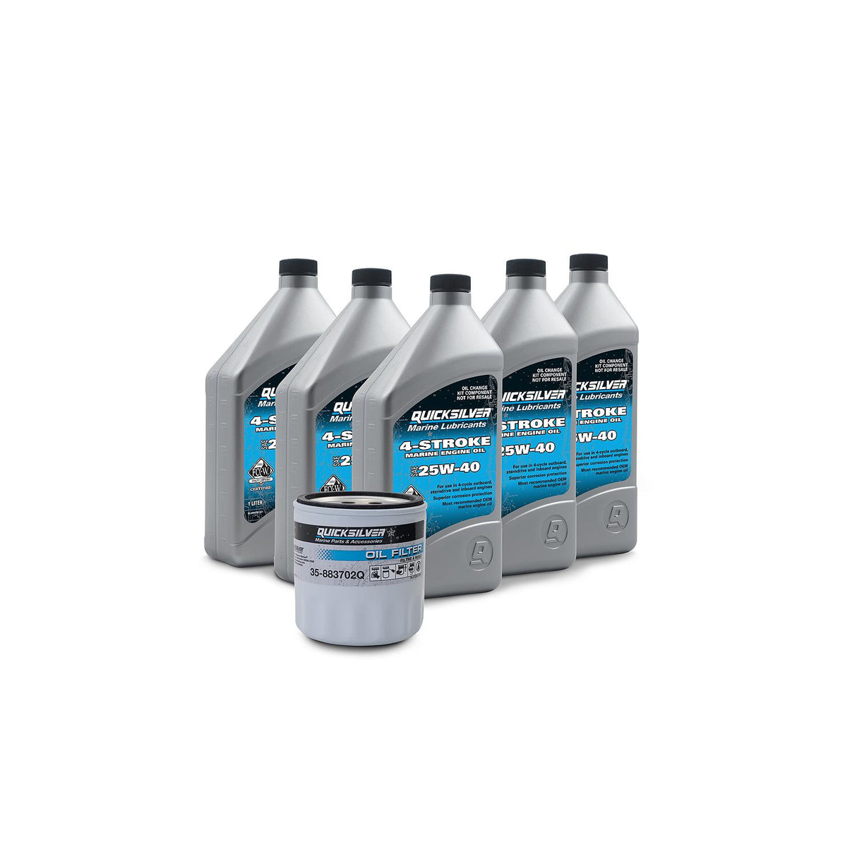 Mercury - W OIL CHG KIT-GM V6 - 8M0182225