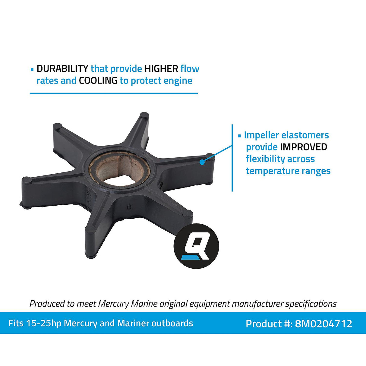 Mercury - IMPELLER O/B MZ - 8M0204712