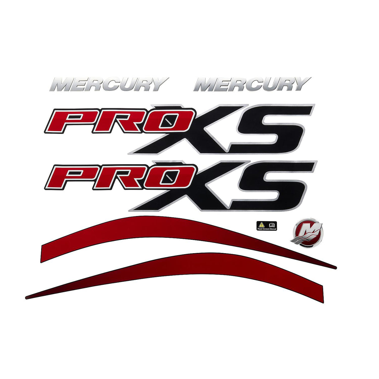 Mercury - Decal set-pro xs - 37-8M0214849