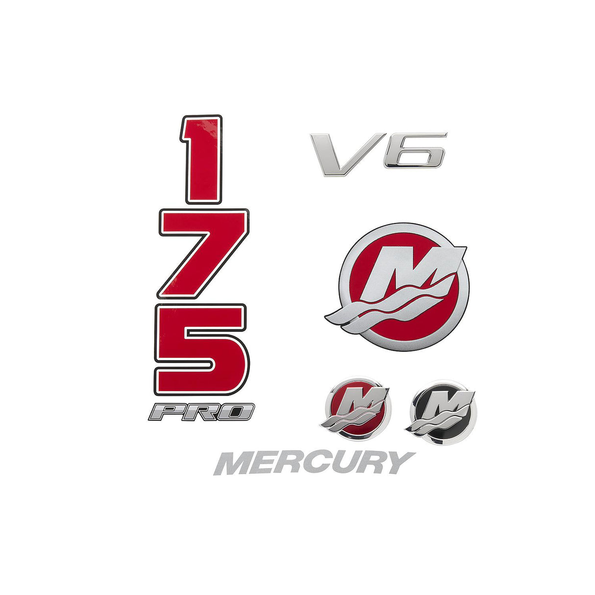Mercury - Decal set-175 pxs - 37-8M0214850