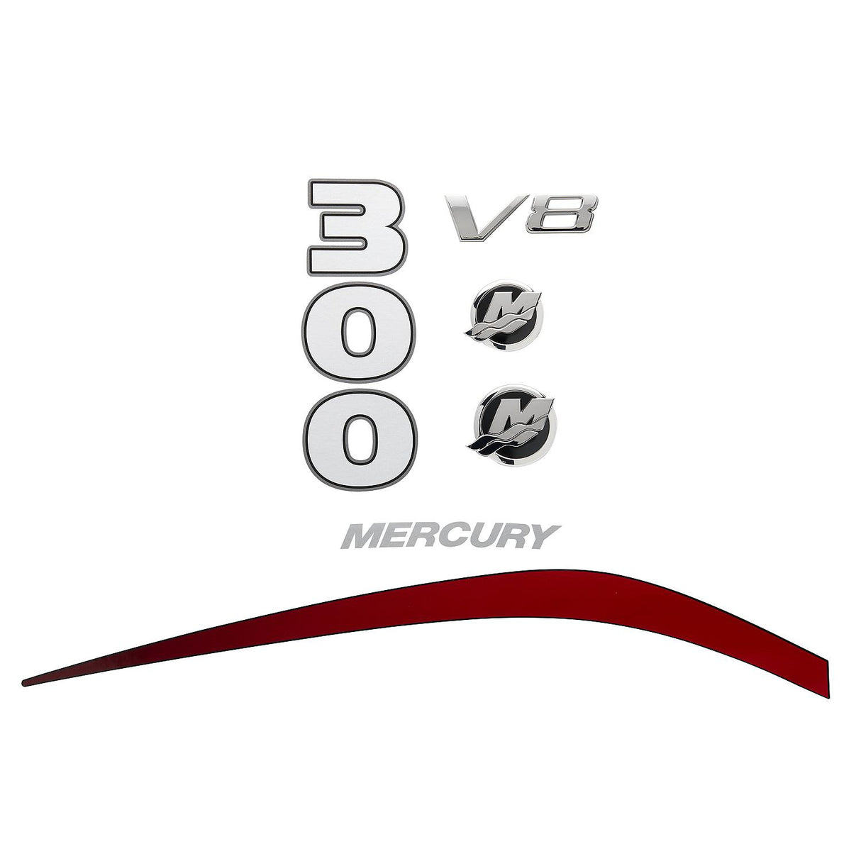 Mercury - Decal set-300 hp - 37-8M0214857