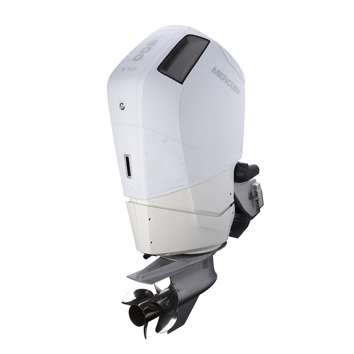 Mercury - 600hp 7.6L V12 (White) - Vented Splash Cover - 8M0228529