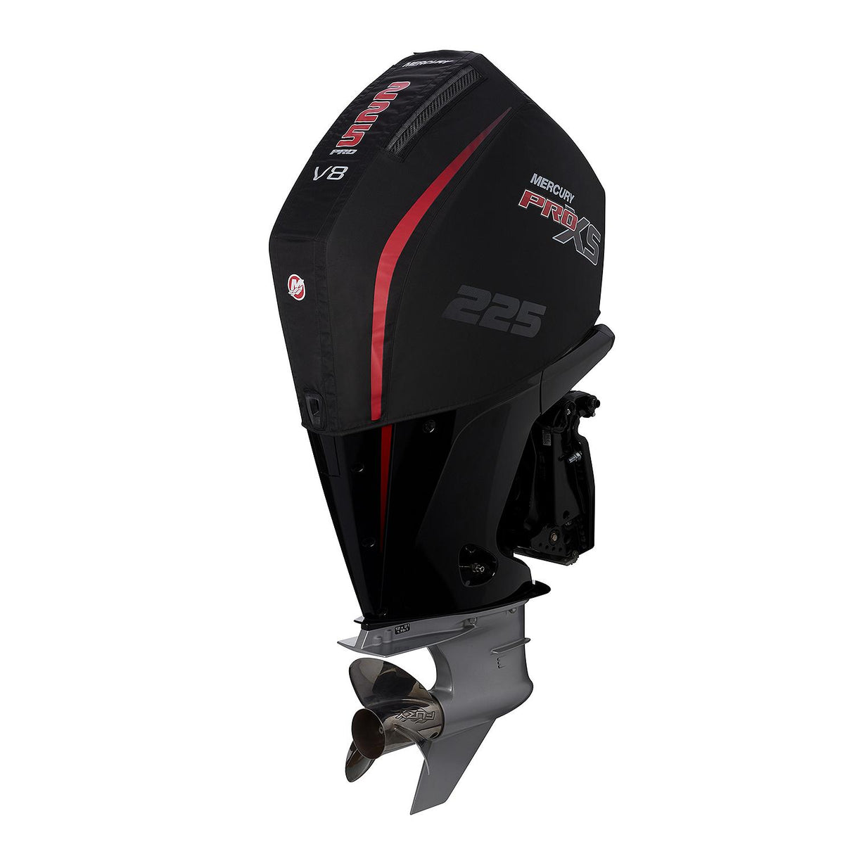 Mercury - 225hp 4.6L V8 ProXS - Vented Splash Cover - 8M0228534