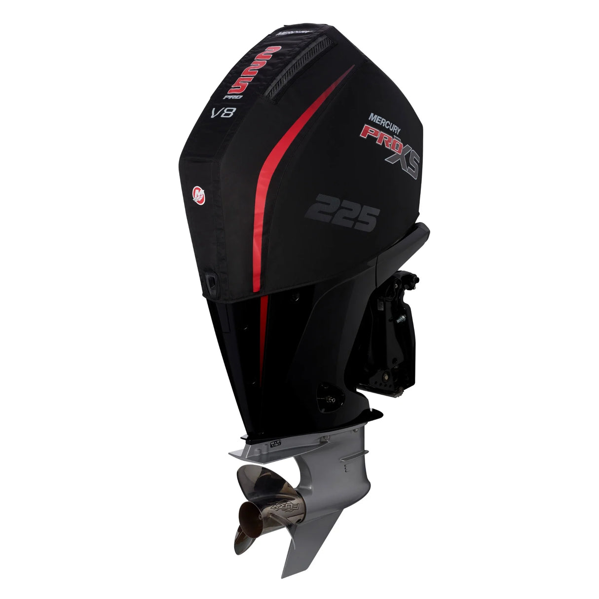 Mercury - 225hp 4.6L V8 ProXS - Vented Splash Cover - 8M0228534