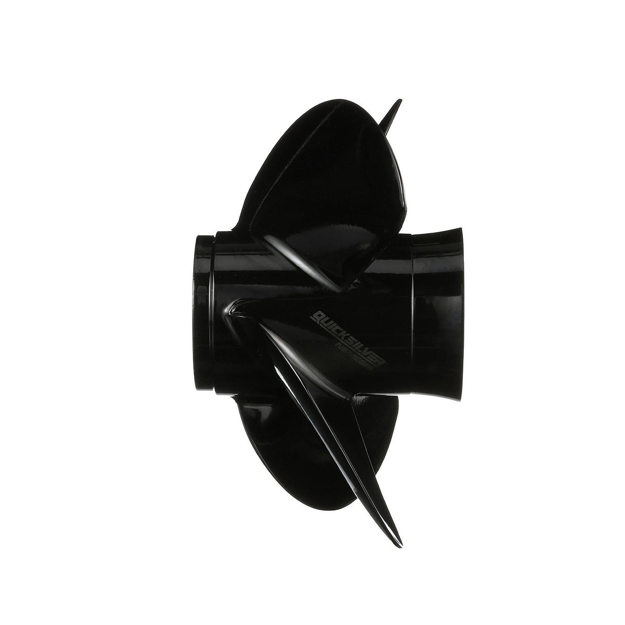 Mercury - Nemesis Quicksilver Propeller - 4-Blade - 25 to 30 HP 4-Stroke (2005 and earlier) - 40 to 60 HP 2-Stroke and 4-Stroke w/ Standard Gearcases - 13.4 Dia. - 15 Pitch - 48-8M8027502