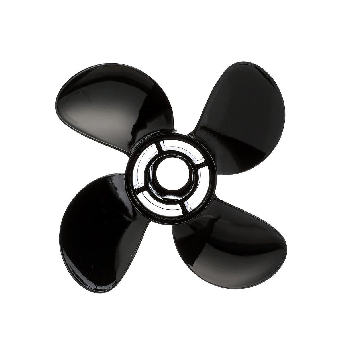 Mercury - Nemesis Quicksilver Propeller - 4-Blade - 25 to 30 HP 4-Stroke (2005 and earlier) - 40 to 60 HP 2-Stroke and 4-Stroke w/ Standard Gearcases - 10.6 Dia. - 11 Pitch - 48-8M8027510