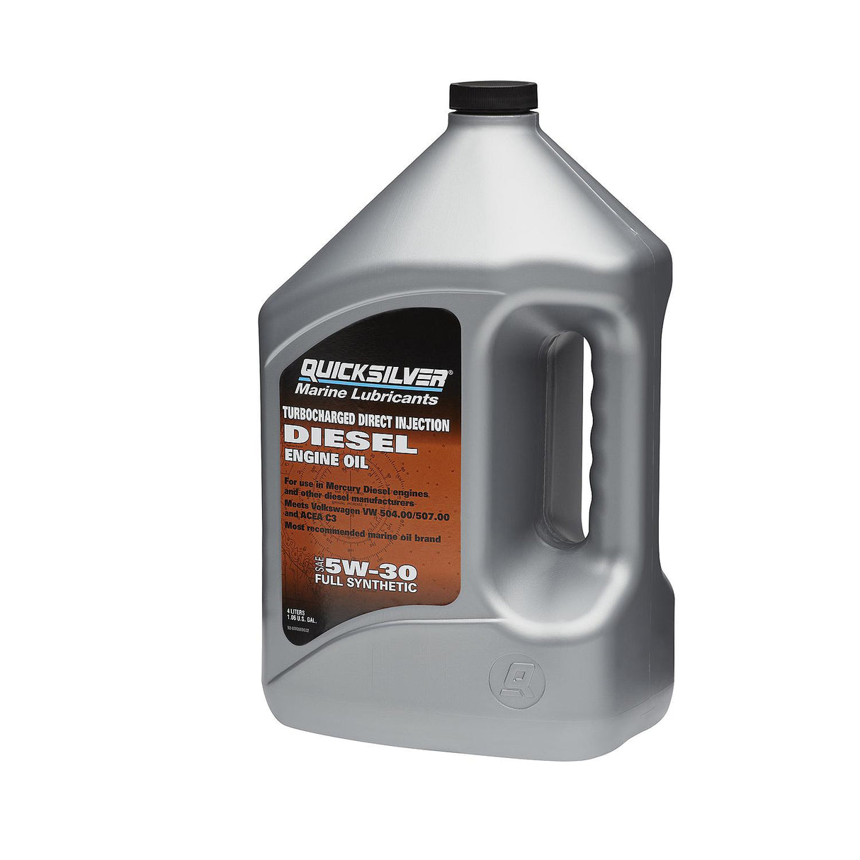 5W30 TDI OIL QUICKSILVER, 4 LITERS - 92-8M0069602