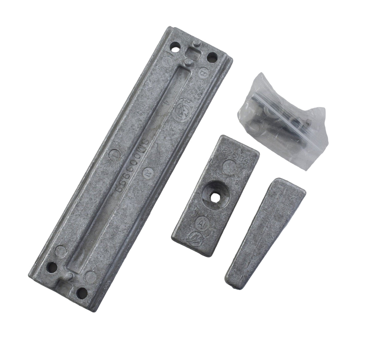 Mercury Quicksilver 97-8M0107546 Outboard Anode Kit - Fits 40-60 HP EFI Four Stroke - 75-115 HP EFI Four Stroke