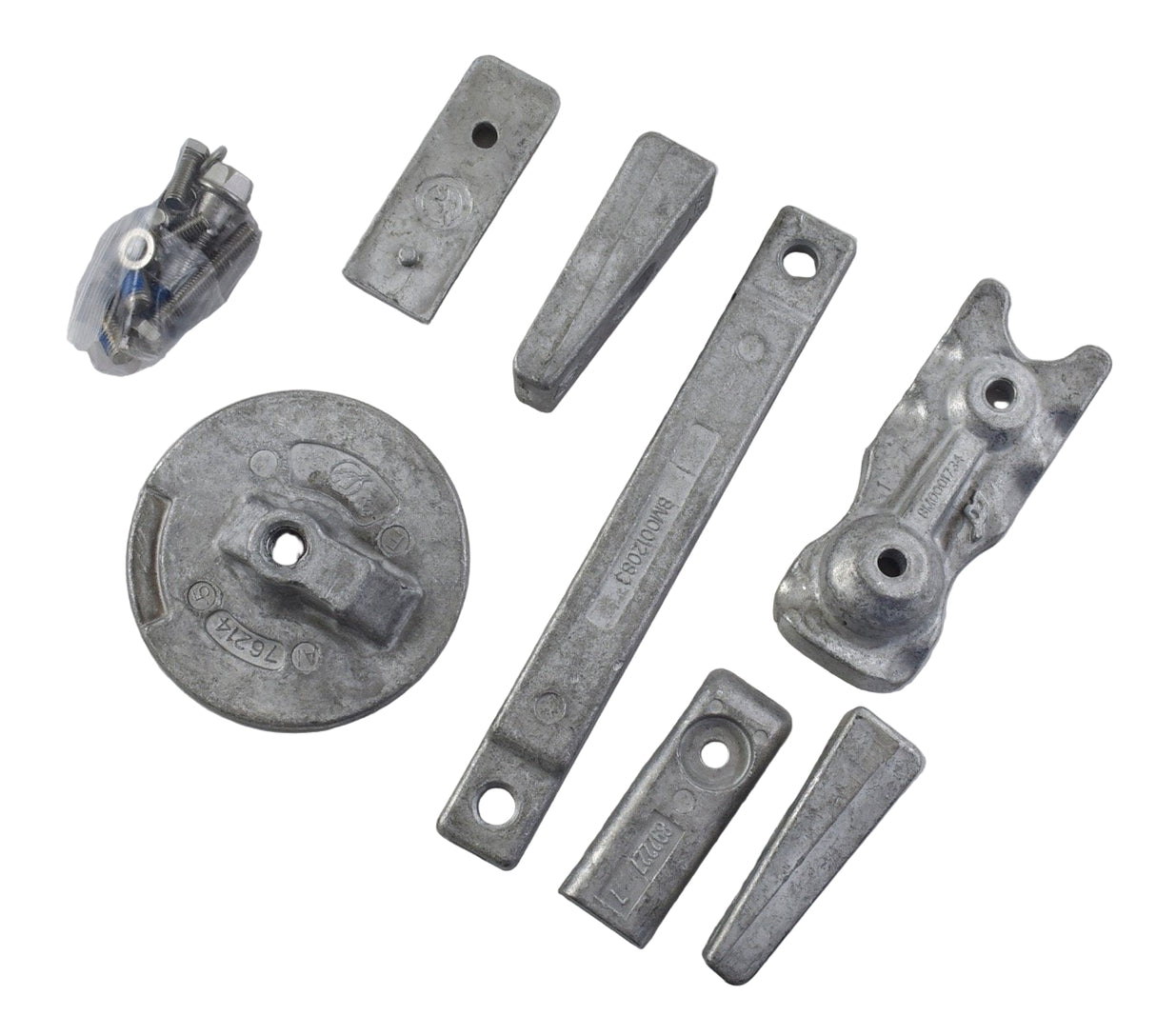 Mercury 97-8M0116590 Outboard Aluminum Anode Kit - Fits 350 HP L6 Verado