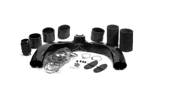 Mercury MerCruiser - Exhaust "Y" Pipe Kit - Fits V-8 Engines with 4 Inch Exhaust Systems; Except MCM 8.1L & 8.2L Engines - 98-8M0117124