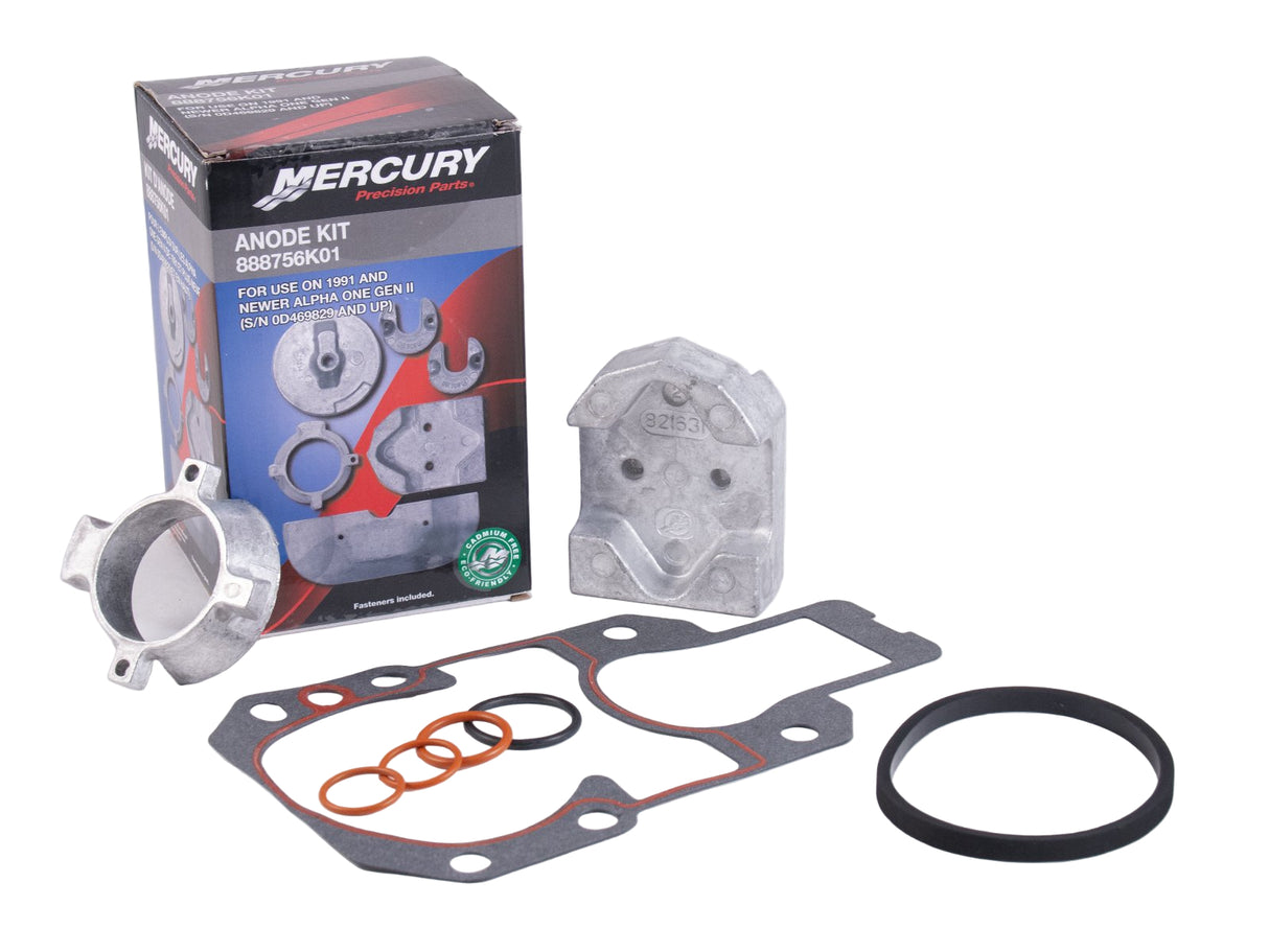 Mercury Alpha Gen II Mercruiser 100 Hour Service Kit - 8M0147055 - 1991-Current