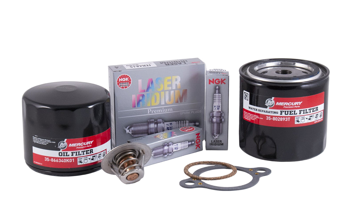 Mercury 4.3L MPI Alpha RWC Mercruiser 300 Hour Service Kit - 8M0147064 - 2002-Current