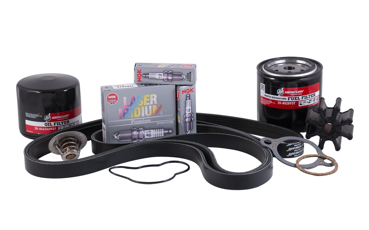 Mercury 4.3L MPI Bravo RWC Mercruiser 300 Hour Service Kit - 8M0147065 - 2002-Current