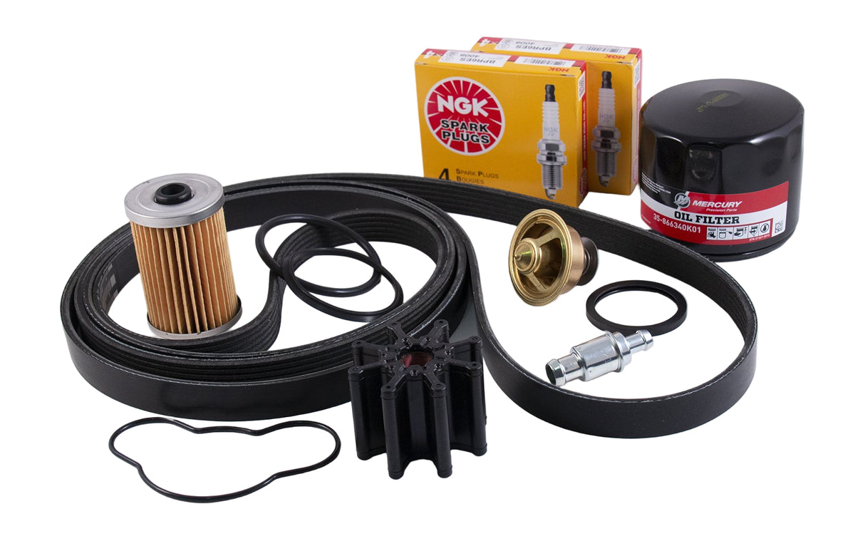 Mercury 8.2L MPI Mercruiser 300 Hour Service Kit - 8M0147071 - 2010-Current