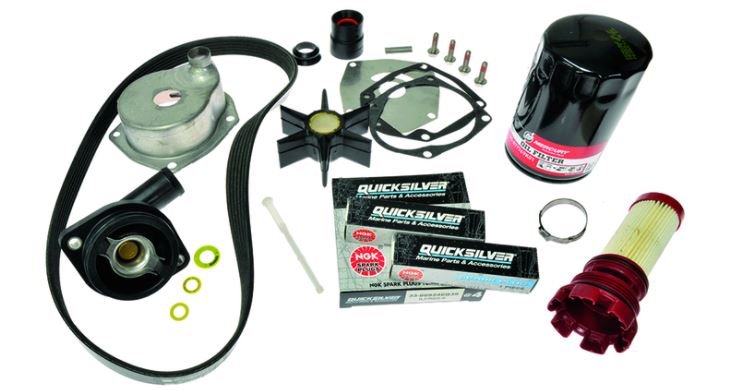 Mercury -300 Hour Maintenance kit without Anodes - 8M0149428