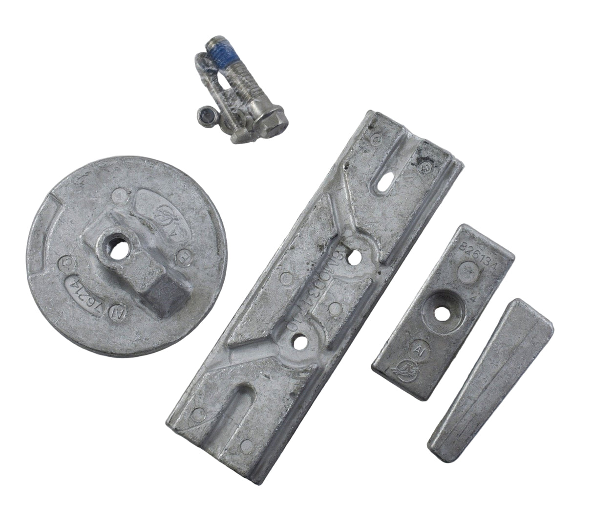 Mercury Quicksilver 97-8M0107548 Outboard Anode Kit - Fits 75 ‑ 115 HP EFI Four Stroke - 150 HP EFI FourStroke