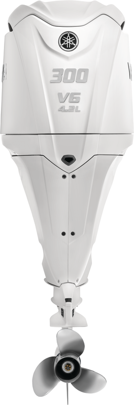 Yamaha LF300ESB2 Outboard – 35-Inch Shaft | Counter Rotation | Digital Electronic Control (DEC) | Electric Start | Power Trim & Tilt | EFI with Variable Camshaft Timing | Pearl White