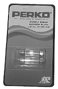 Perko - Spare Festoon Style Bulb, 2/Card - 0070DP2CLR