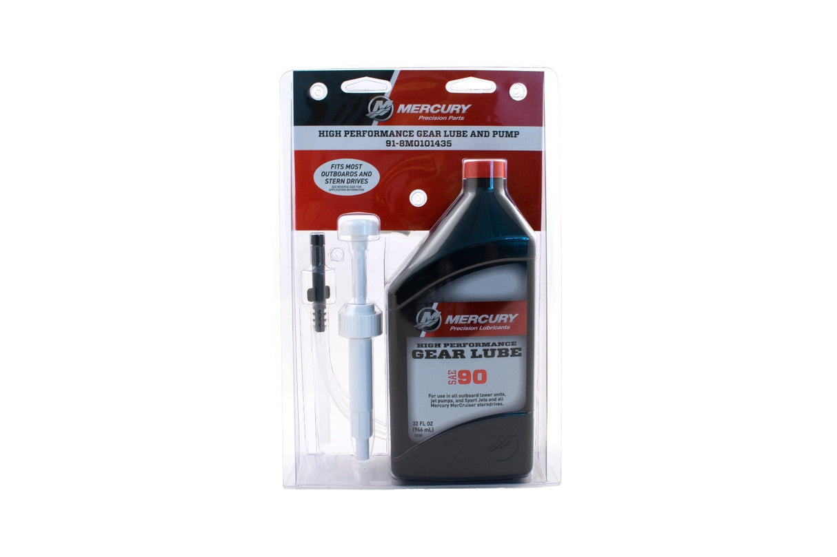 Mercury - SAE 90 Gear Lube Quart and Gear Lube Pump - 91-8M0101435