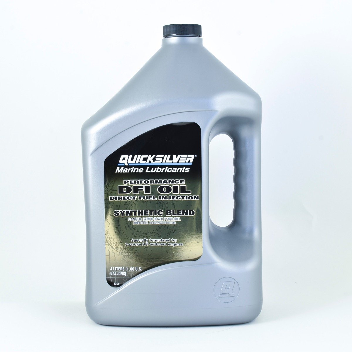 Quicksilver 2-Stroke DFI Synthetic Blend Marine Engine Oil - GALLON - 92-858037Q01