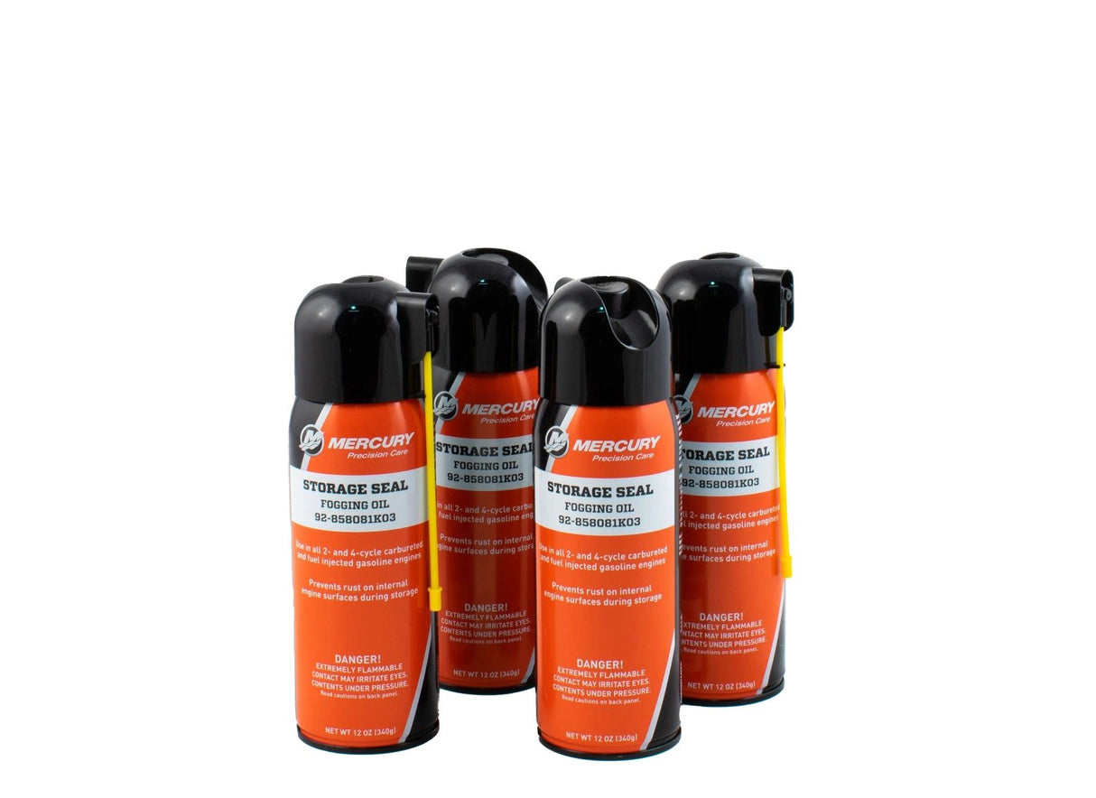 Mercury - Storage Seal Fogging Oil - 12 oz. - 4-Pack - 92-858081K03
