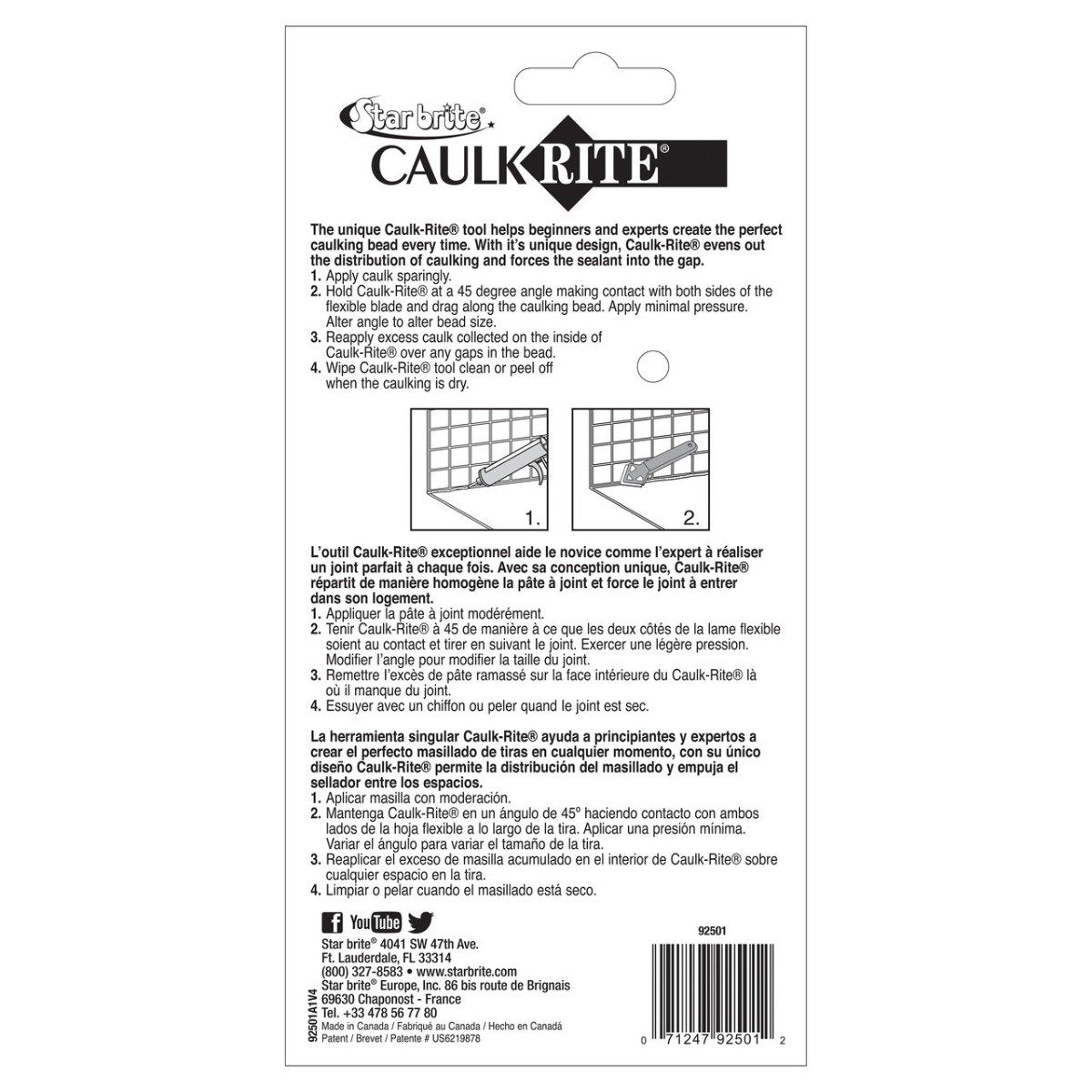 Starbrite - Caulk Rite - 92501