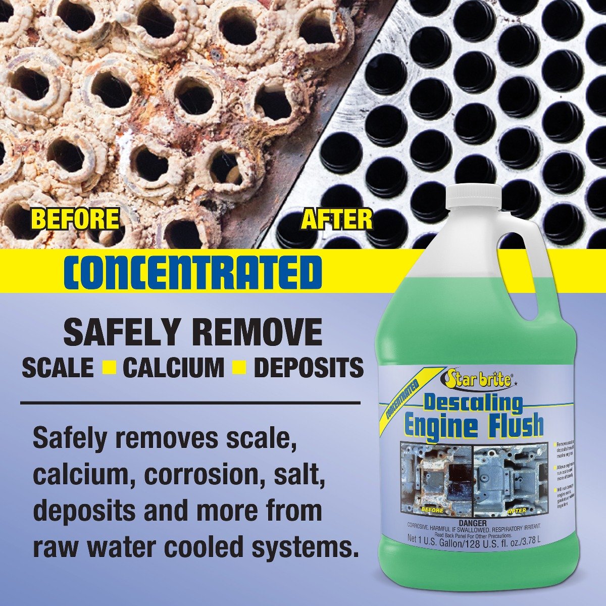 Starbrite - Descaling Engine Flush - 1 Gal - 92600