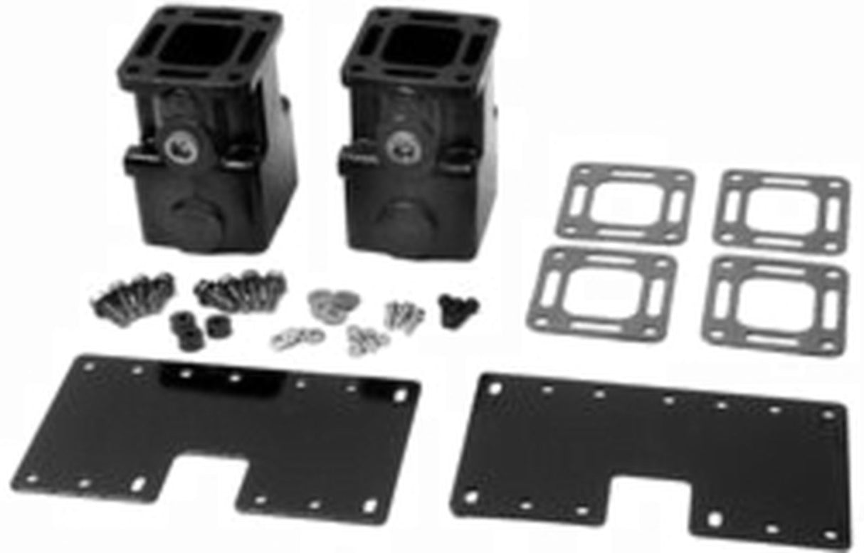 Mercury Mercruiser - 6" Exhaust Riser Kit - Fits MCM V-6 Carb & TBI Engines, MCM/MIE/Tow Sports V-8 Engines with Cast Iron Elbows, MCM V-8, & MIE/Tow Sports - 93322A12