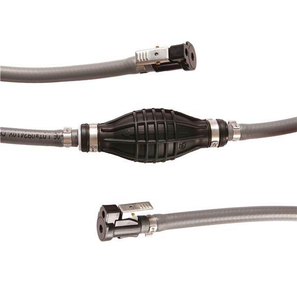 Attwood Marine - Fuel Line Hose Kit For Evinrude - 3/8" x 6' - 93806ELP7