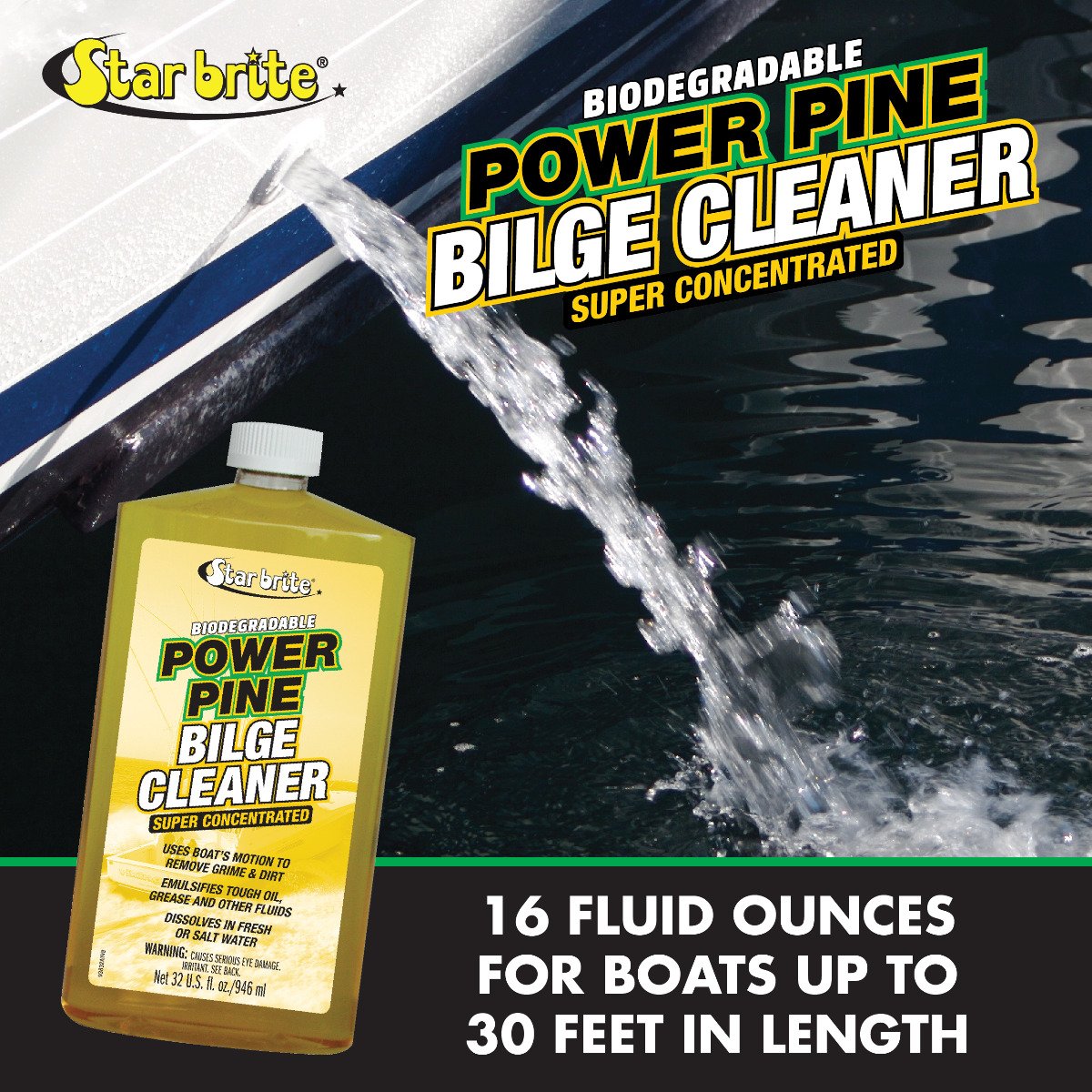 Starbrite - Power Pine Bilge Cleaner - 32 oz. - 93832