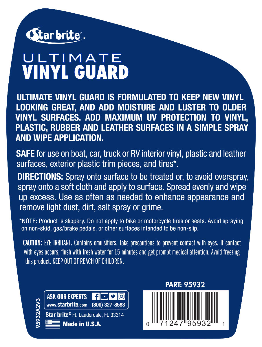 Starbrite - Ultimate Vinyl Guard with PTEF - 32 oz. - 95932
