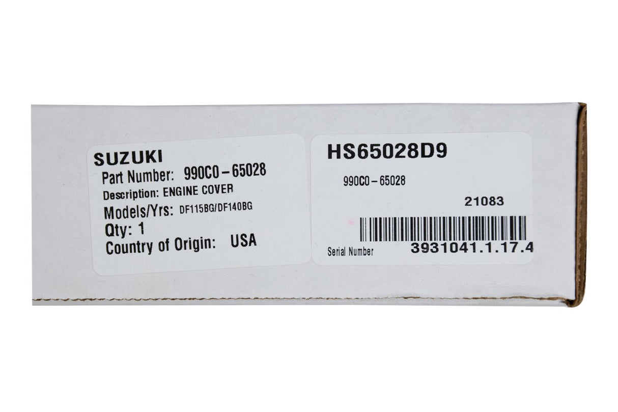 Suzuki - Outboard Cover - 990C0-65028 - DF115BG DF140BG (2021)