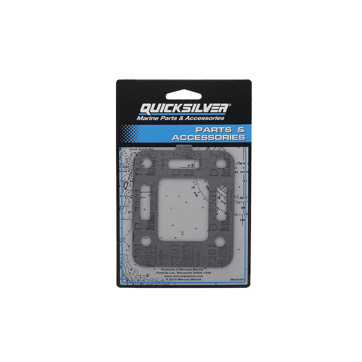 Mercury Quicksilver - Exhaust Elbow Gasket - Fits MCM 120, 140/3.0L, 470, 165 In-Line 6 Cyl, GM V-8 Small Block & Ford V-8 Engines - 27-99777Q02