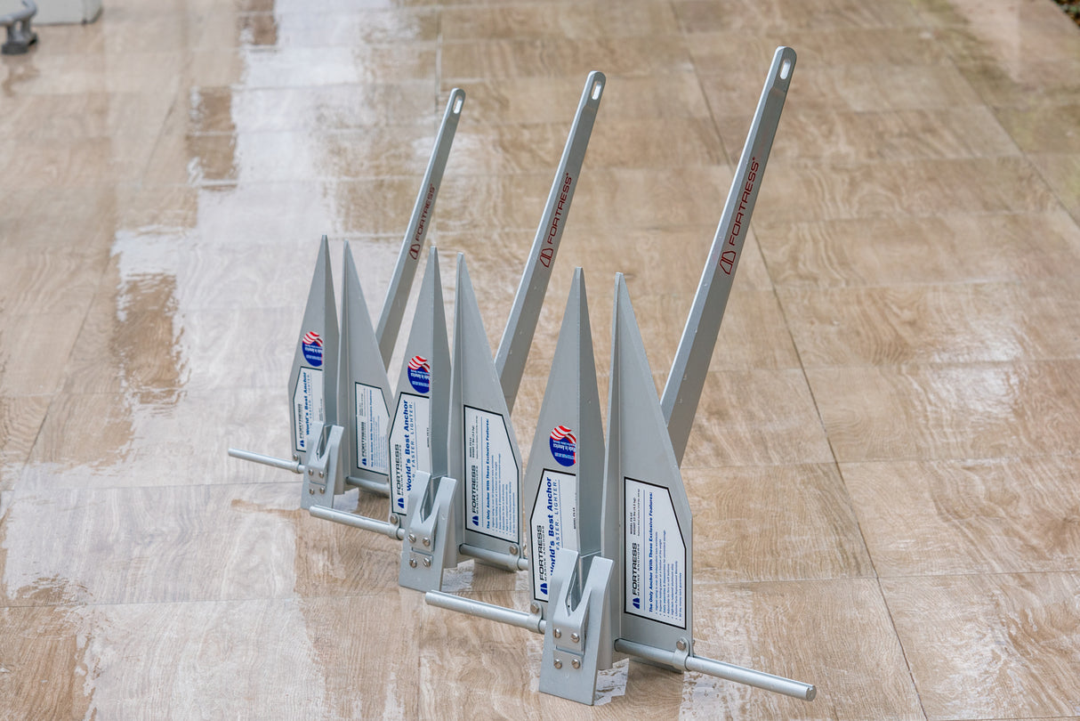 Fortress - FX-11 Aluminum Anchor - 7 lb - 28' to 32' Boats