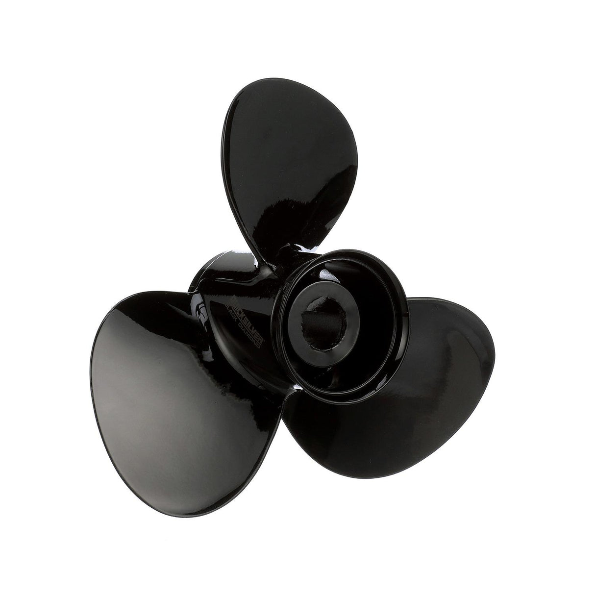 Mercury - Black Diamond Quicksilver Propeller - 3-Blade - 40 to 125 HP - 13.8 Dia. - 15 Pitch - QA2034X