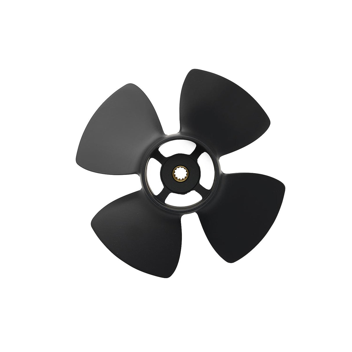 Mercury - Black Max Aluminum Kicker Propeller - 4-Blade - 8 - 9.9 HP FourStreak with standard gearcase (2005 and newer) - 8.7 Dia. - 5 Pitch - 48-812954A10