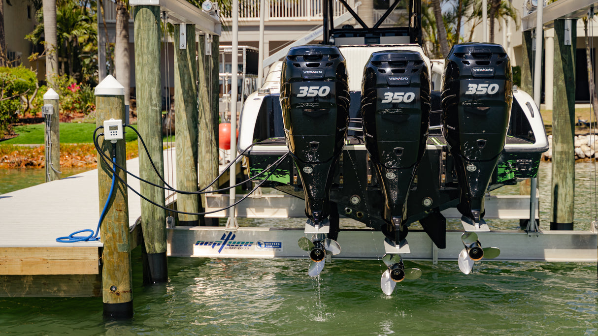 Flushmaster 4-Outlet Outboard Engine Flushing System with Four 20-Foot Hoses - FM4020