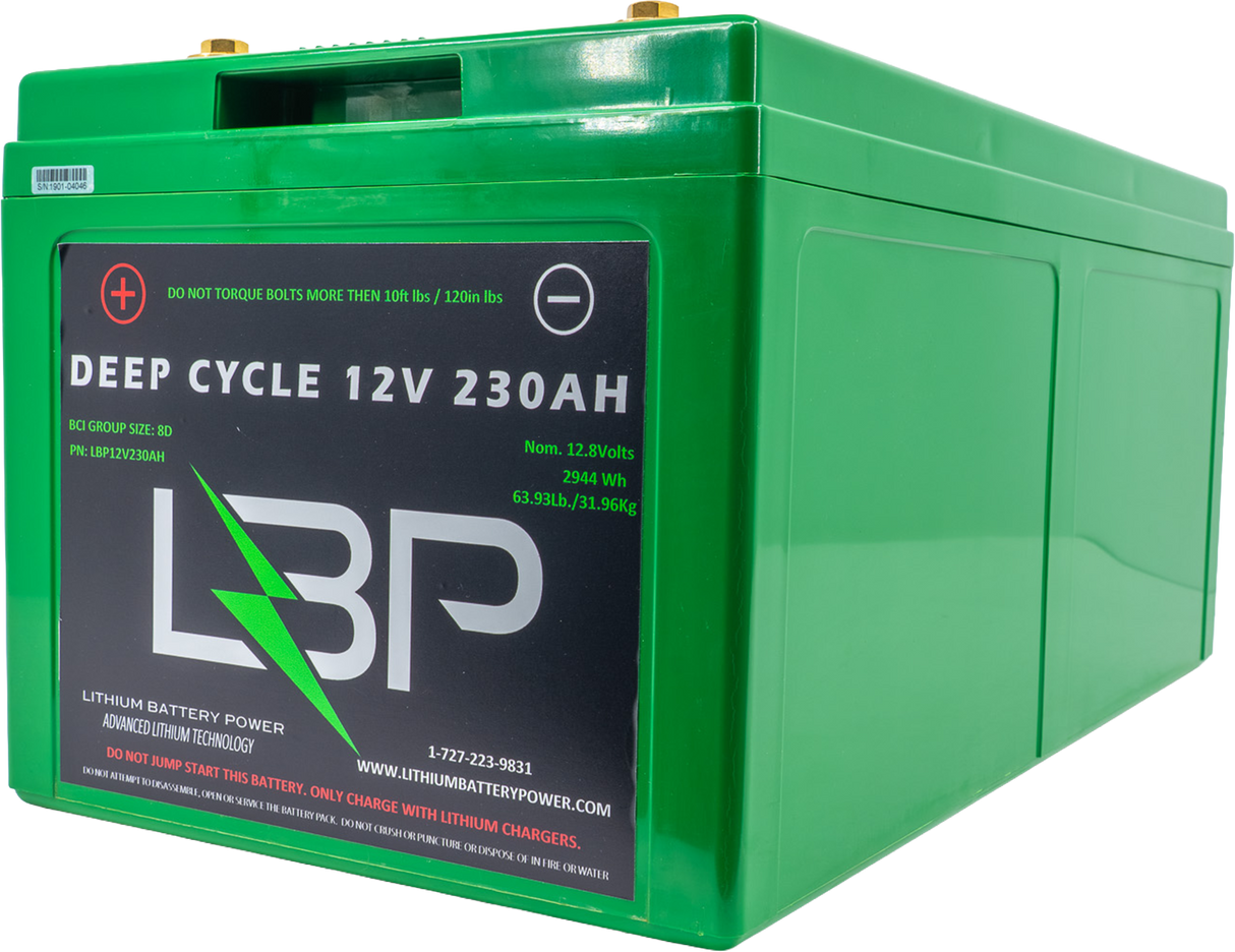 Lithium Battery Power - 12v 230Ah Lithium Battery