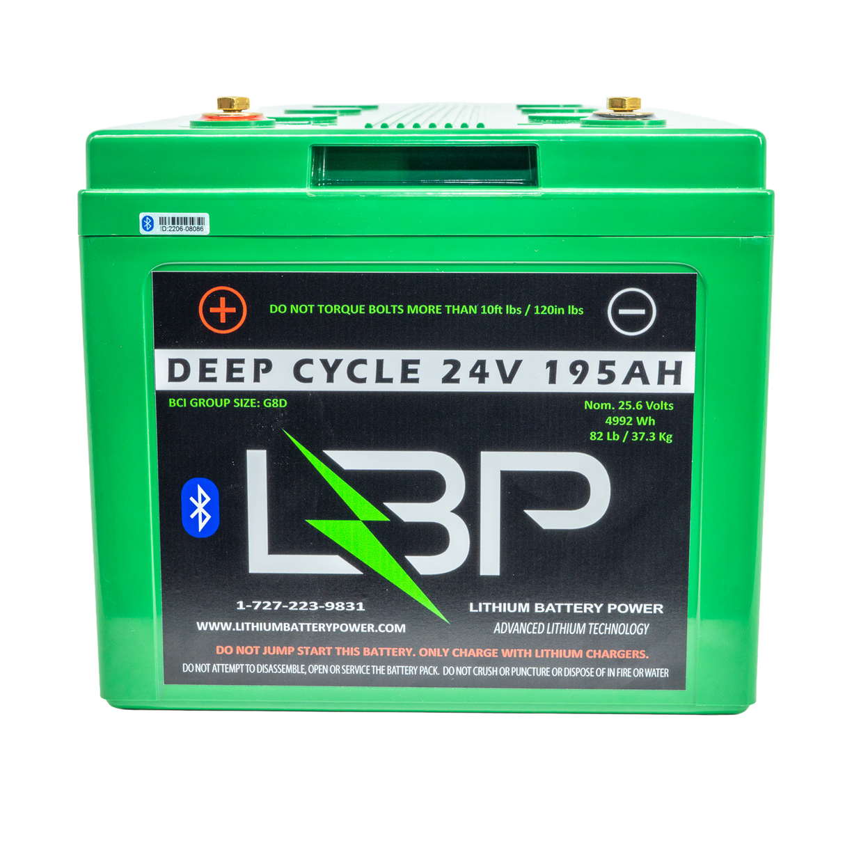 Lithium Battery Power - 24v 195Ah Lithium Battery with Bluetooth Monitoring