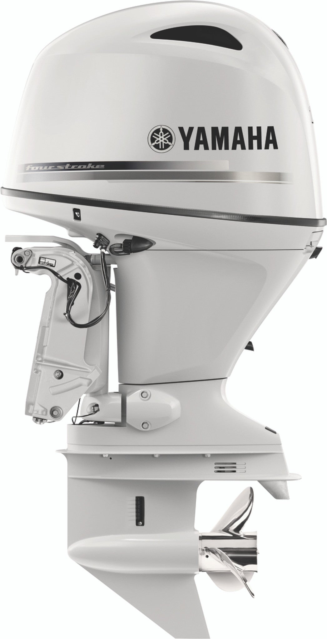 Yamaha F115LB2 Outboard - Pearl White | 20-Inch Shaft | Remote Control | Electric Start | Power Trim & Tilt