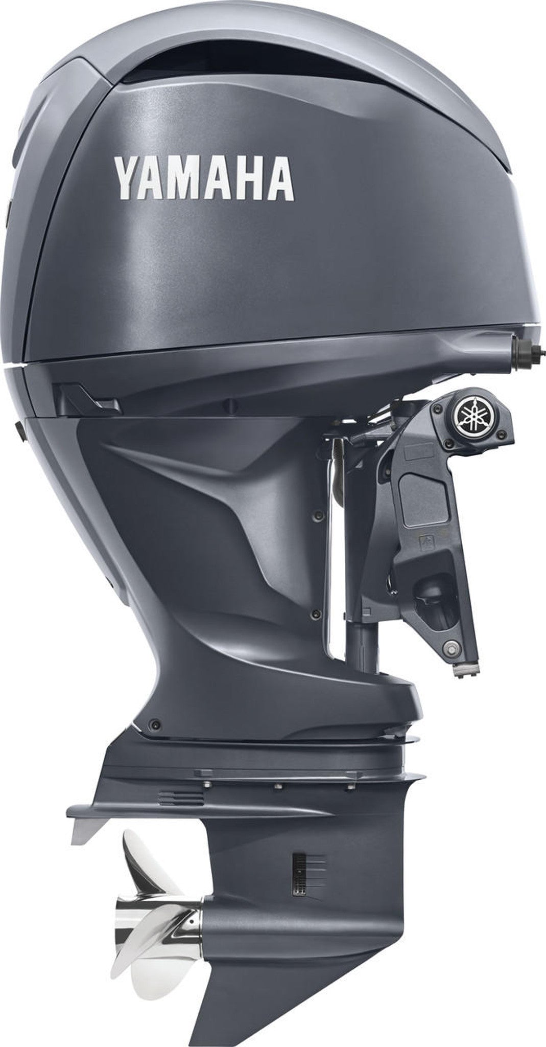 Yamaha LF150XSA Outboard - 25-Inch Shaft | Digital Electronic Control (DEC) | Electric Start | Power Trim & Tilt | Counter-Rotation | Gray