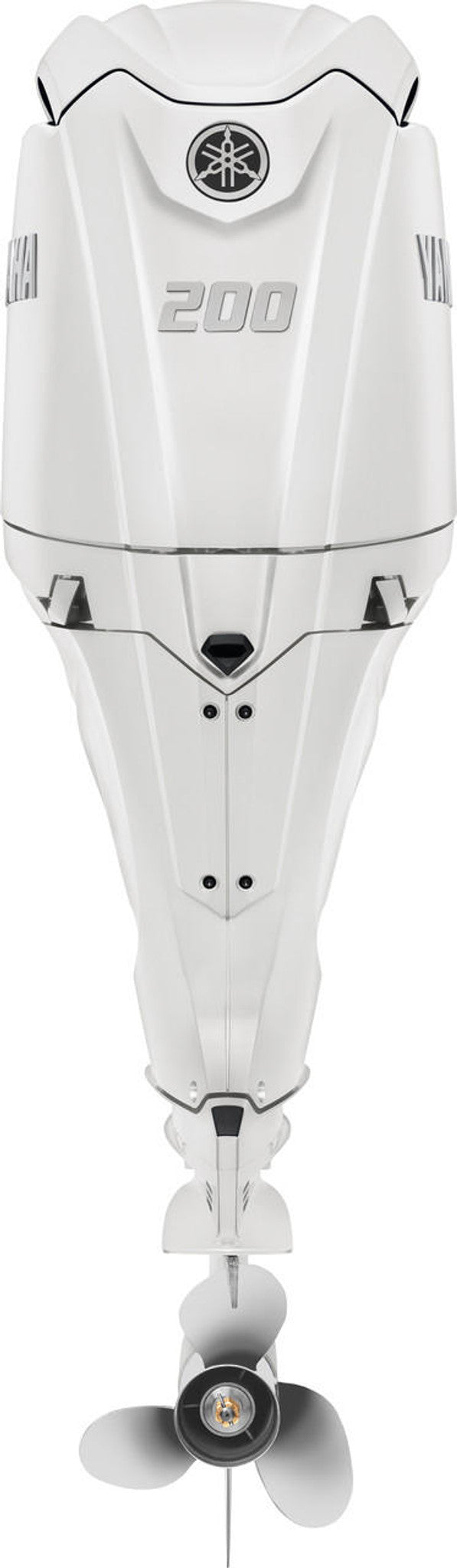 Yamaha F200XSA2 Outboard - 25-Inch Shaft | Digital Electronic Control (DEC) | Electric Start | Power Trim & Tilt | Pearl White