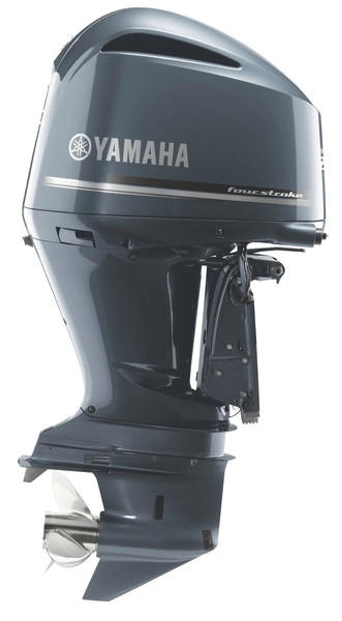 Yamaha LF250XSB Outboard - 25-Inch Shaft | Counter Rotation | DEC (Digital Electronic Control) | Electric Start | Power Trim & Tilt | Gray