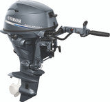 Yamaha F25LMHC Outboard - 20-Inch Shaft | Tiller Handle | Manual Start | Manual Tilt | Gray