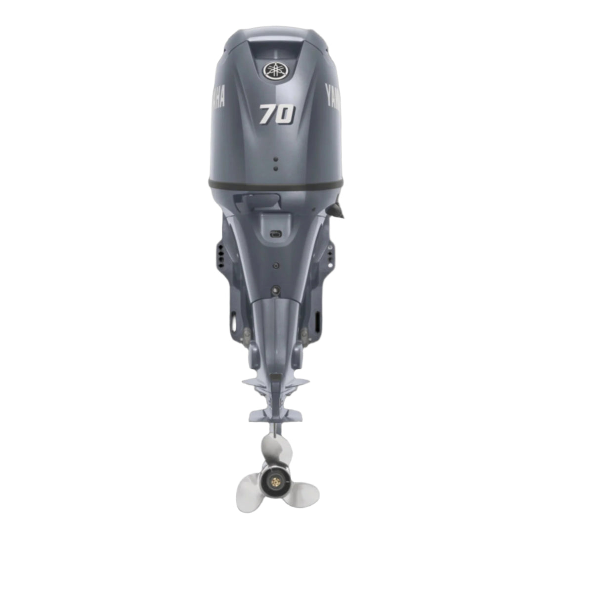 Yamaha F70LB Outboard - 20-Inch Shaft | Remote Control | Electric Start | Power Trim & Tilt | Gray