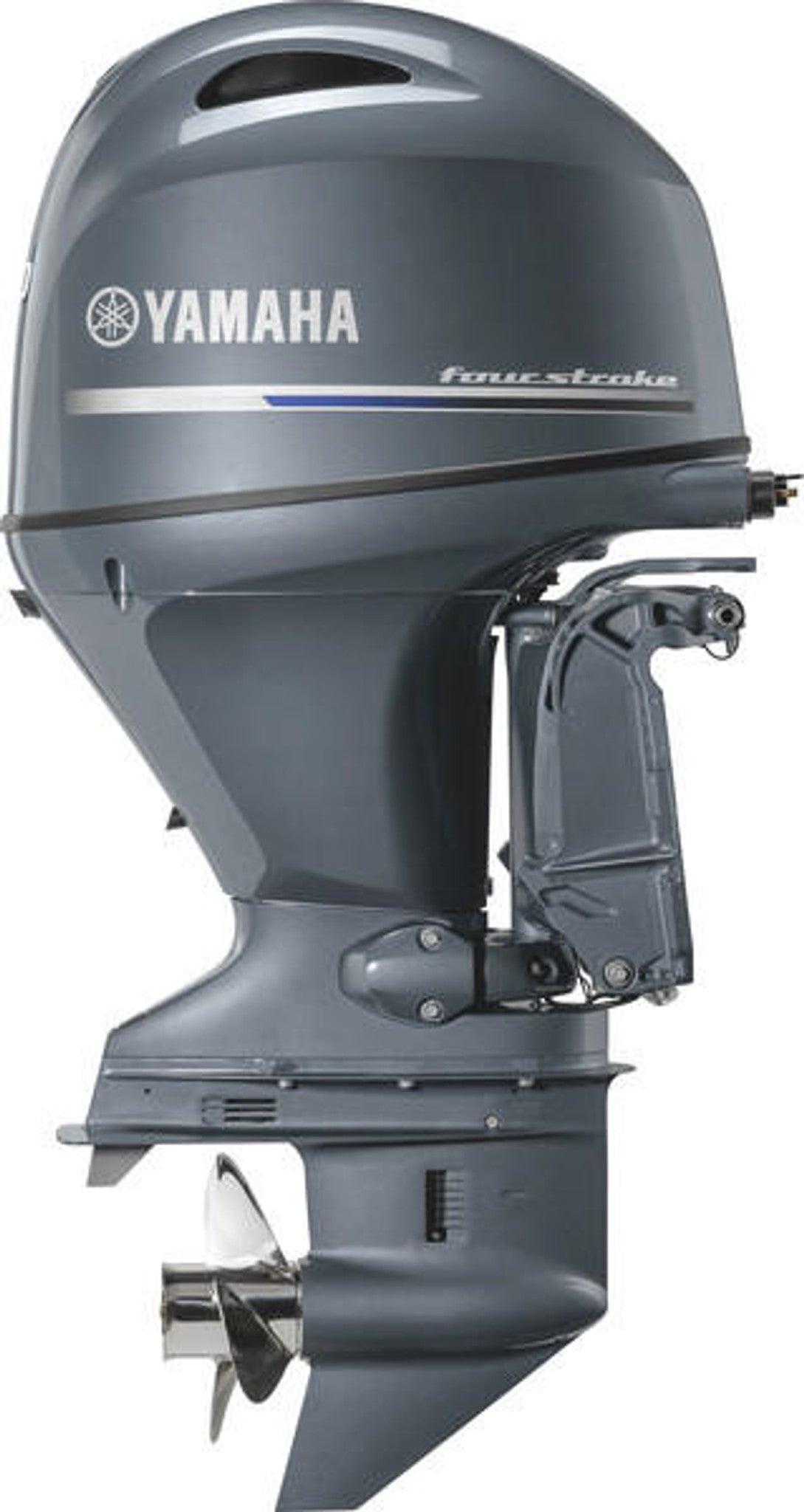 Yamaha F90XB Outboard - 25-Inch Shaft | Remote Control | Electric Start | Power Trim & Tilt | Gray