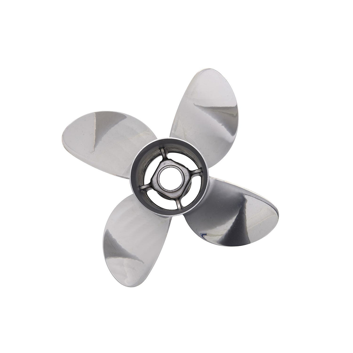 Mercury - Fury 4 Stainless Steel Propeller - 4-Blade - 90 CT - 400 HP - 14.15 Dia. - 24 Pitch - 48-8M0151279